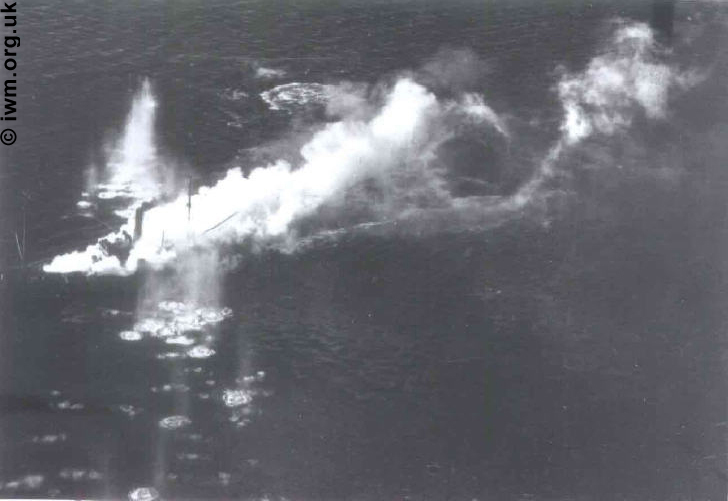Mosquitos attack enemy convoys.